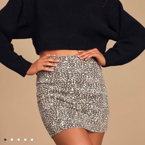 Free People Mini skirt